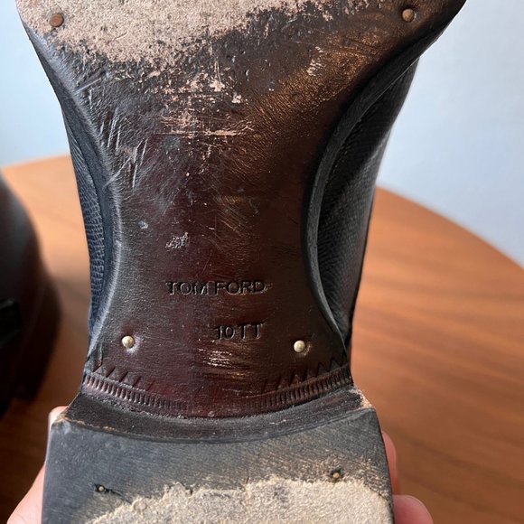 Tom Ford Double Monk Strap Shoes 10 TT (wide) Gianni Model - Picture 15 of 16